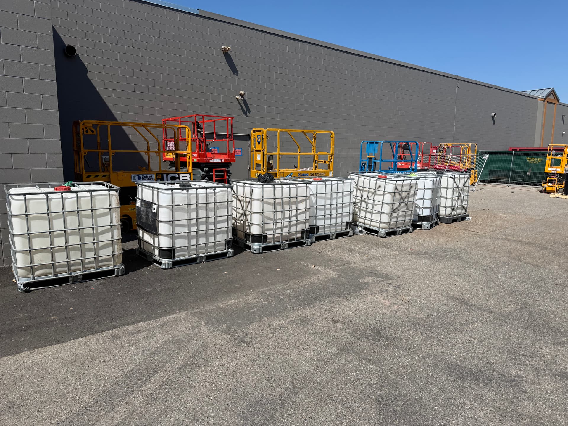 Commercial IBC Tote Removal Clears Space at Billings Property image