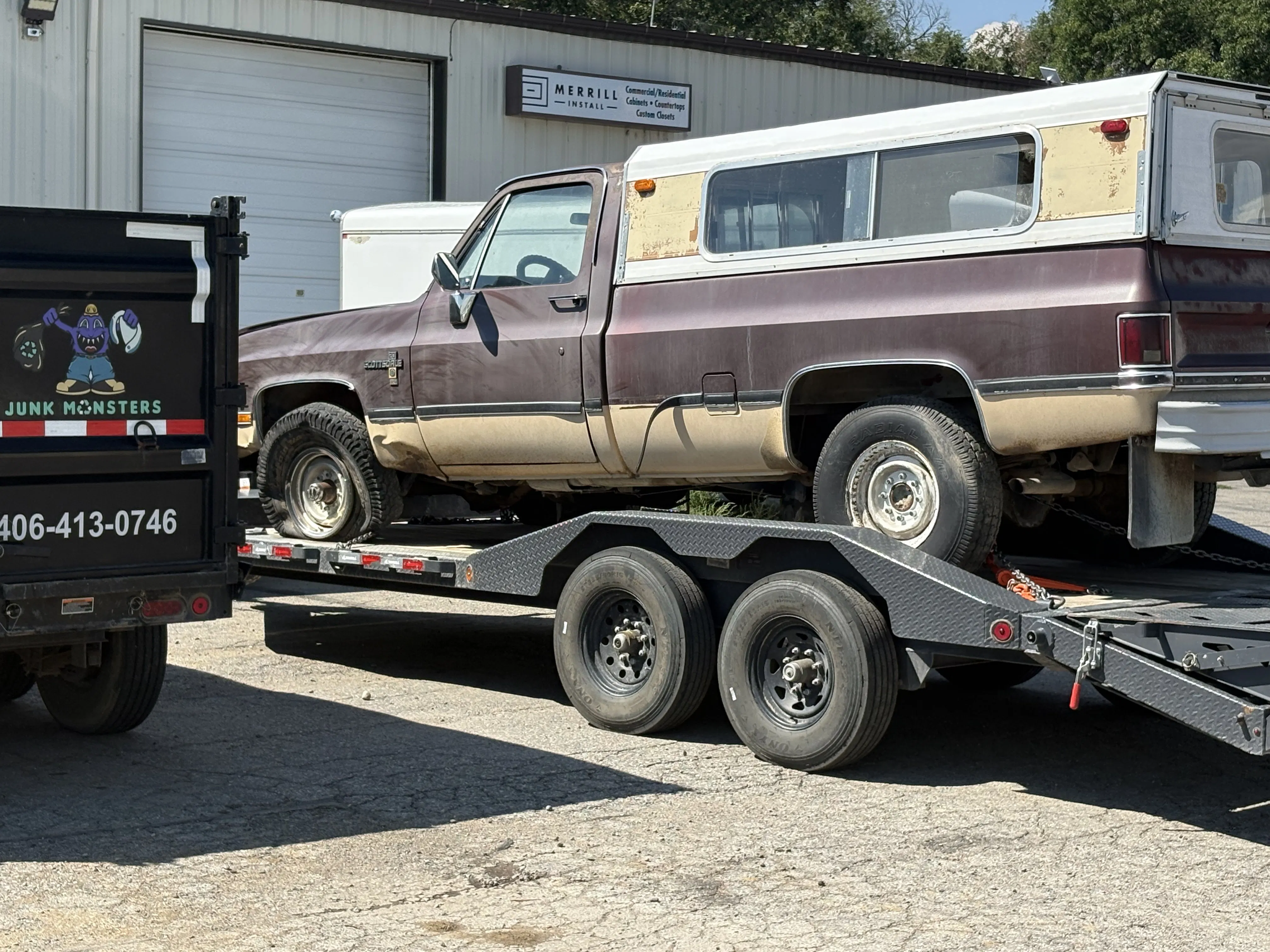 Project Old Junk Truck Loaded Up and Out of Your Way image