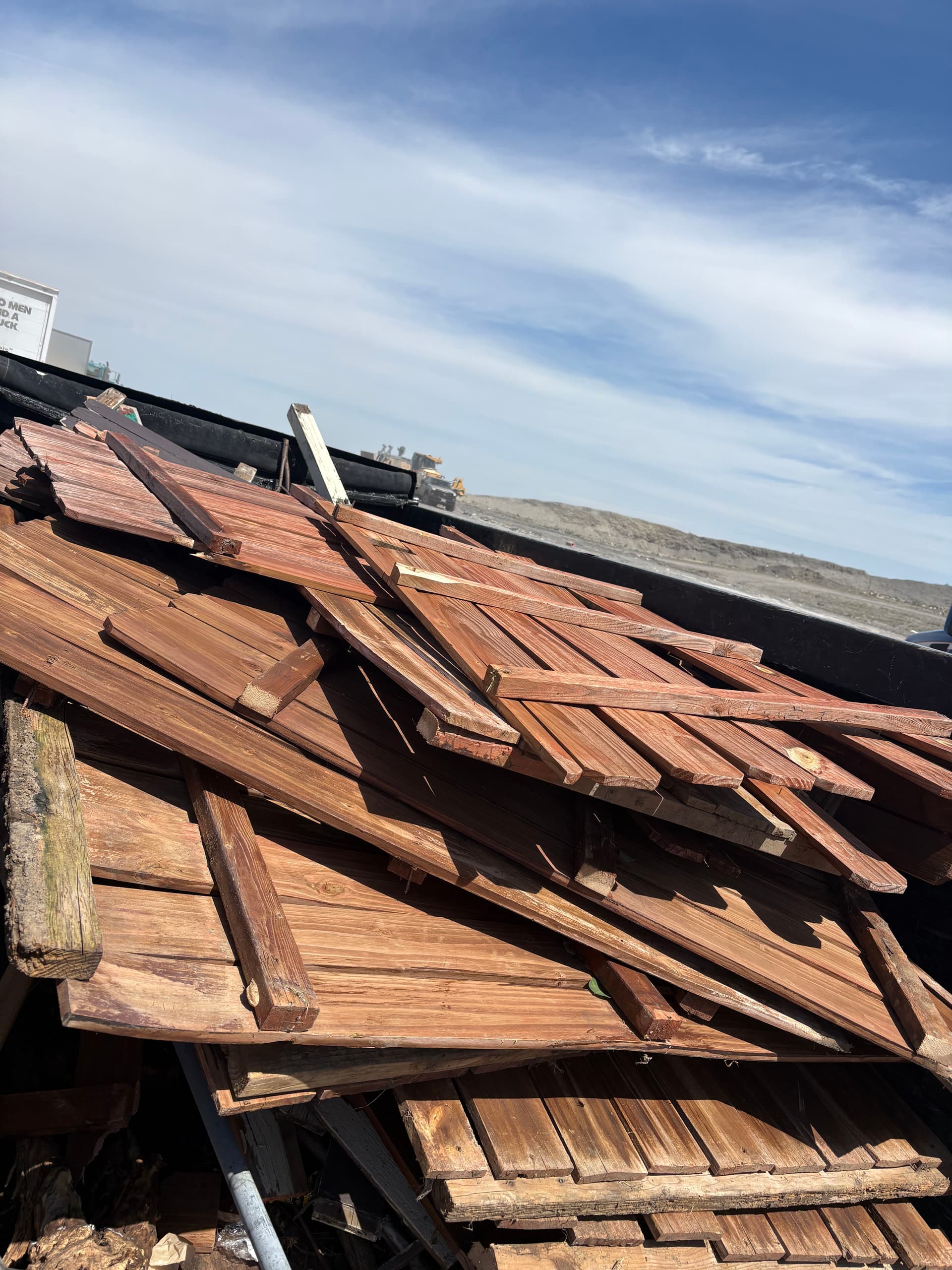 Gallery photos for Full Trailer Load of Scrap Wood Cleared in Billings: Image #1