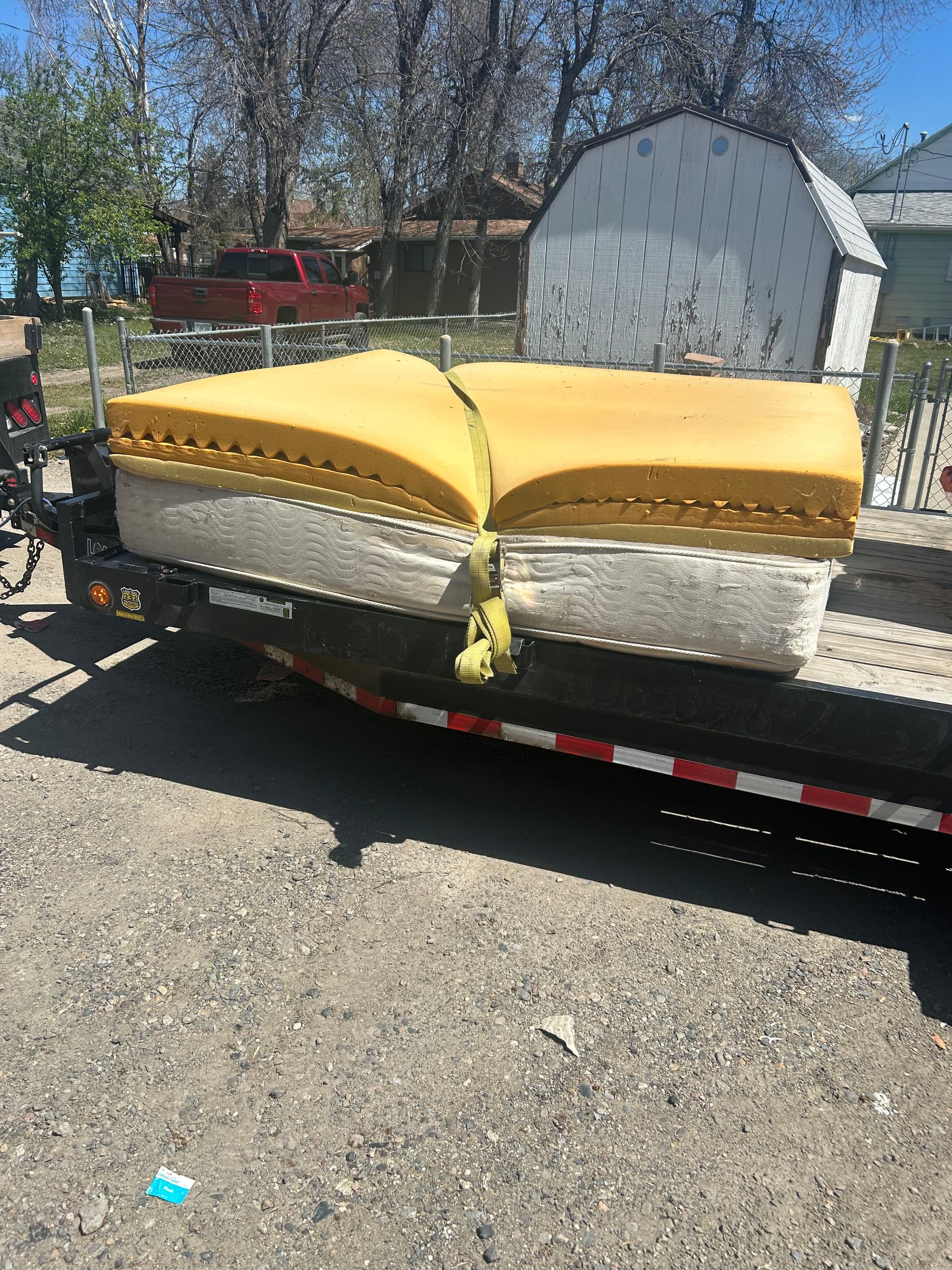 Gallery photos for Old Mattress Hauled Out in Laurel - One Less Thing to Deal With: Image #1