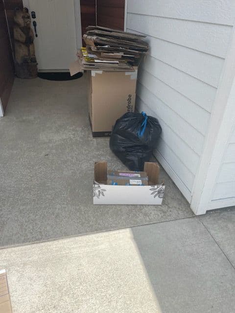 Gallery photos for Efficient Garage Cleanout Project in Laurel MT: Image #2
