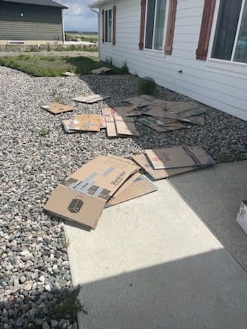 Gallery photos for Efficient Garage Cleanout Project in Laurel MT: Image #3